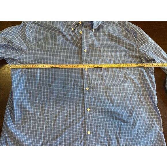 Lauren Ralph Lauren Black Label Button Up Men XXL 18 34/35 Wedding Easter Career - Picture 5 of 15